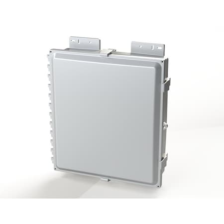 Saginaw Control & Engineering Quick Release Padlock Hasp Electrical Enclosures, 19.41 in H, 5.41 in D, 17.41 in W, Polycarbonate SCE-18164PC